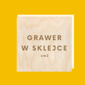Grawer w sklejce
